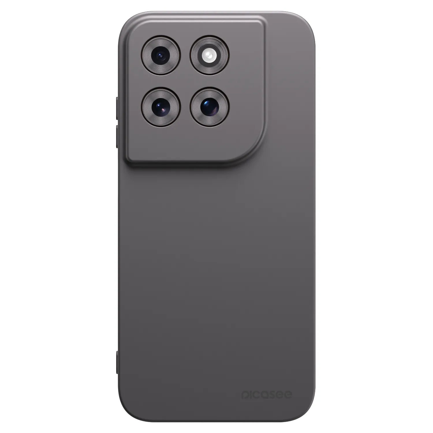 Picasee Μαύρη θήκη σιλικόνης για Motorola Moto G77 - Clear