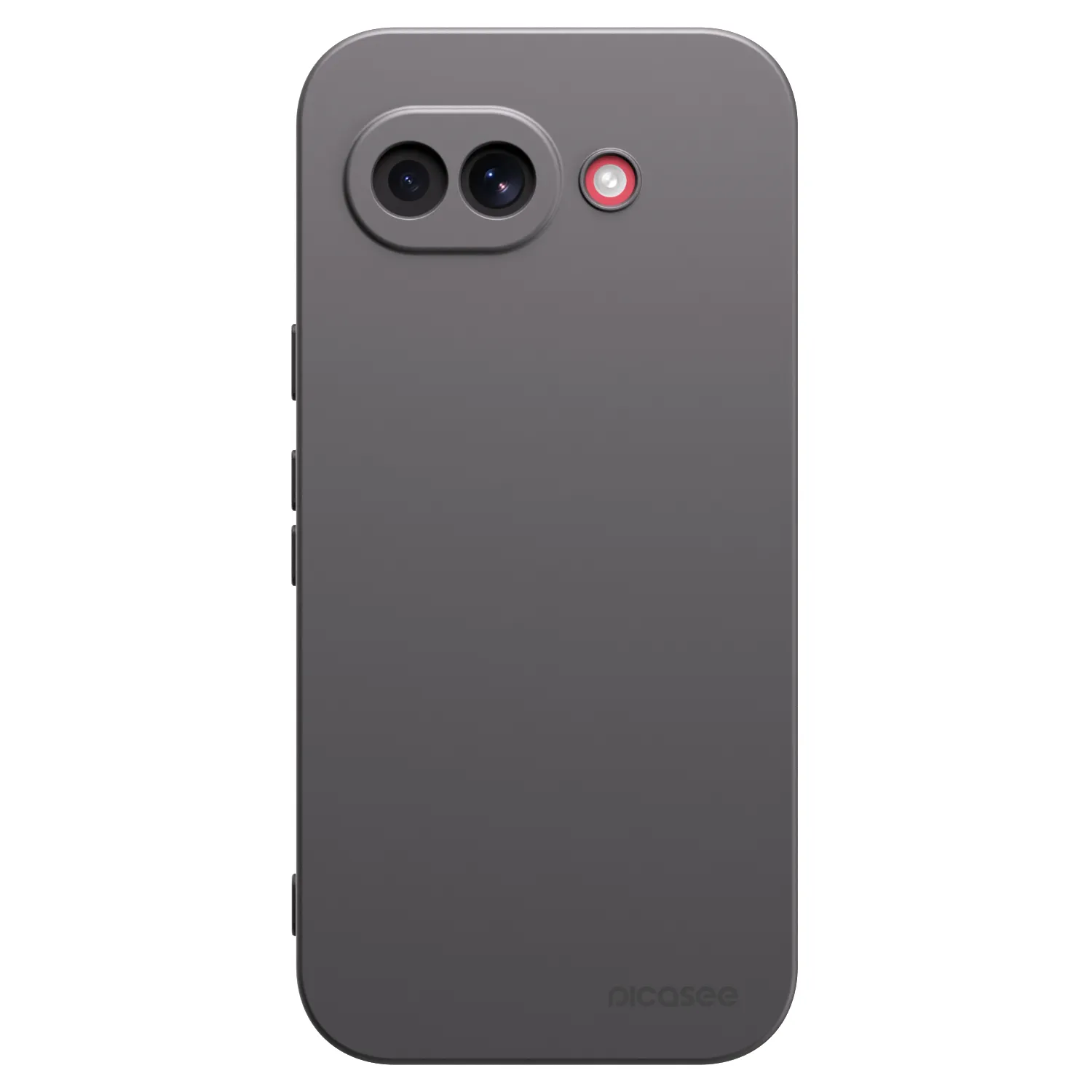 Picasee Μαύρη θήκη σιλικόνης για Google Pixel 10a - Clear