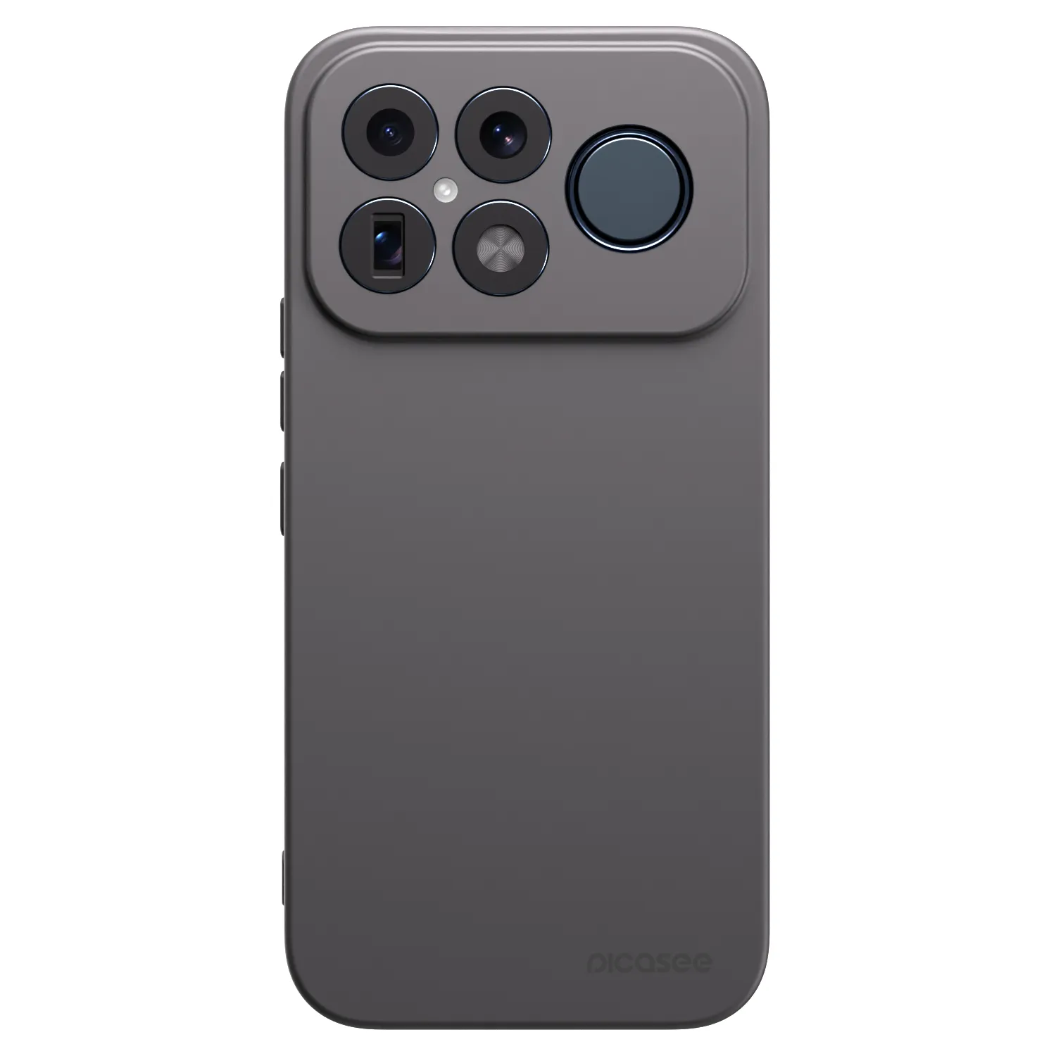 Picasee Μαύρη θήκη σιλικόνης για Xiaomi Poco F8 Ultra - Clear