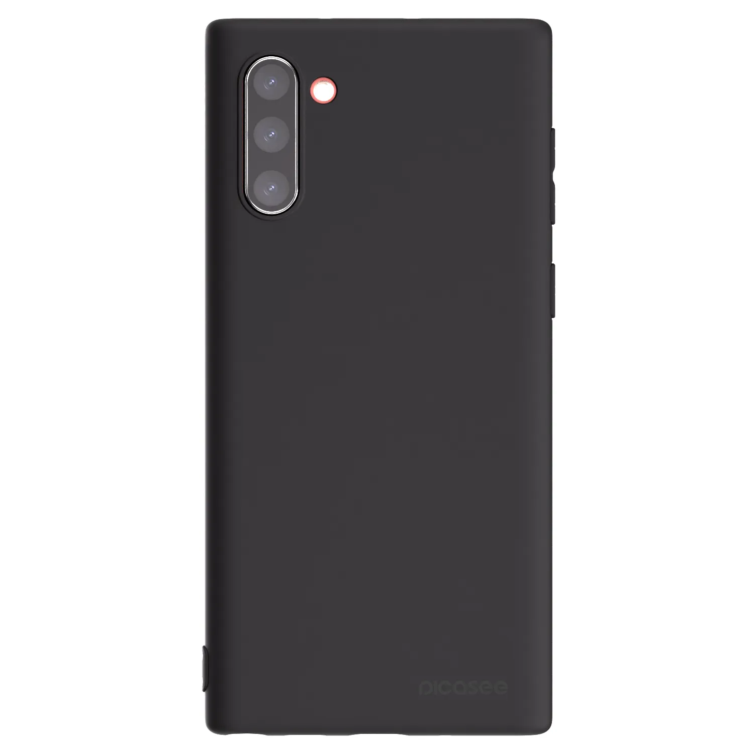 Picasee Μαύρη θήκη σιλικόνης για Samsung Galaxy Note 10 N970F - Clear