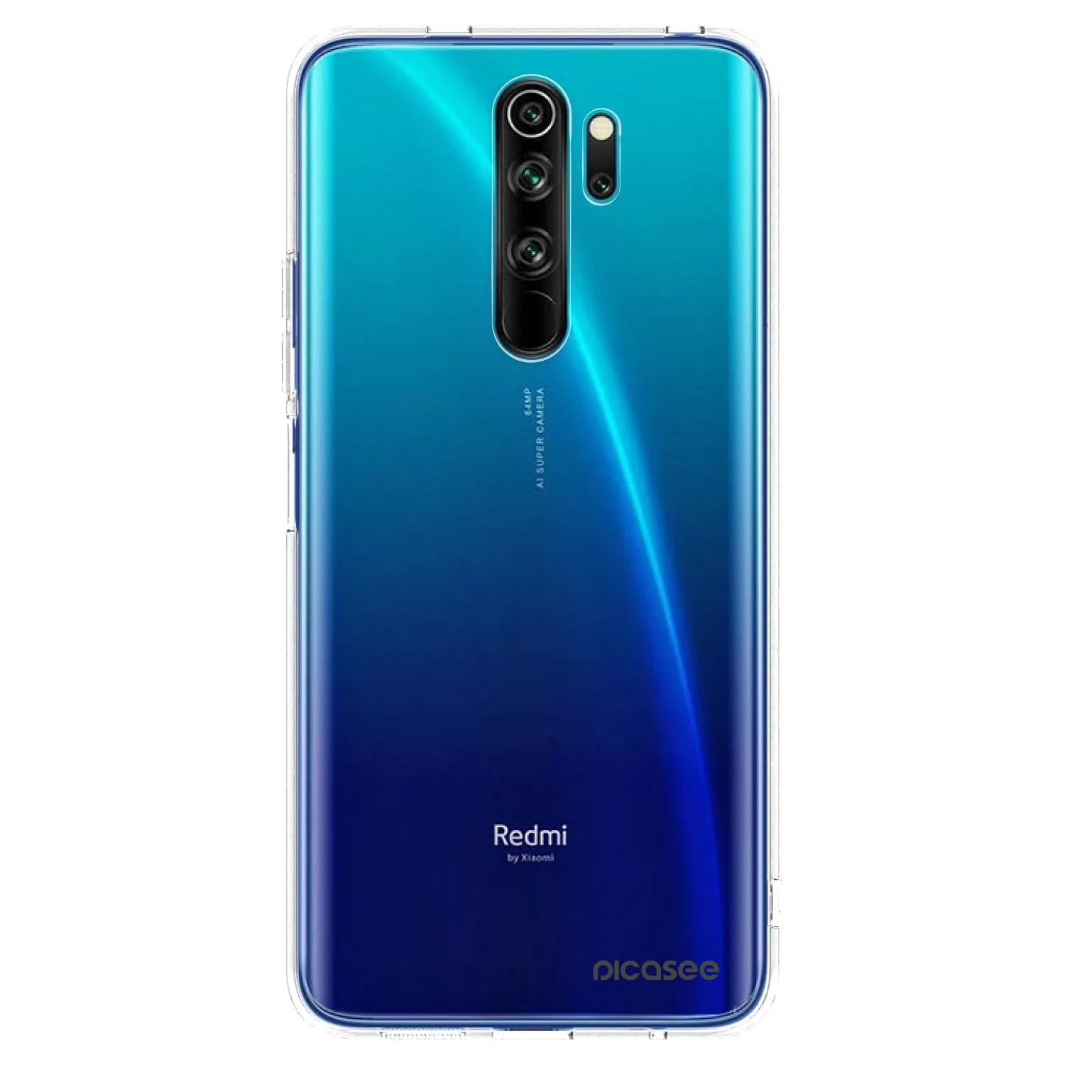 Picasee διαφανής θήκη σιλικόνης Xiaomi Redmi Note 8 Pro - Clear