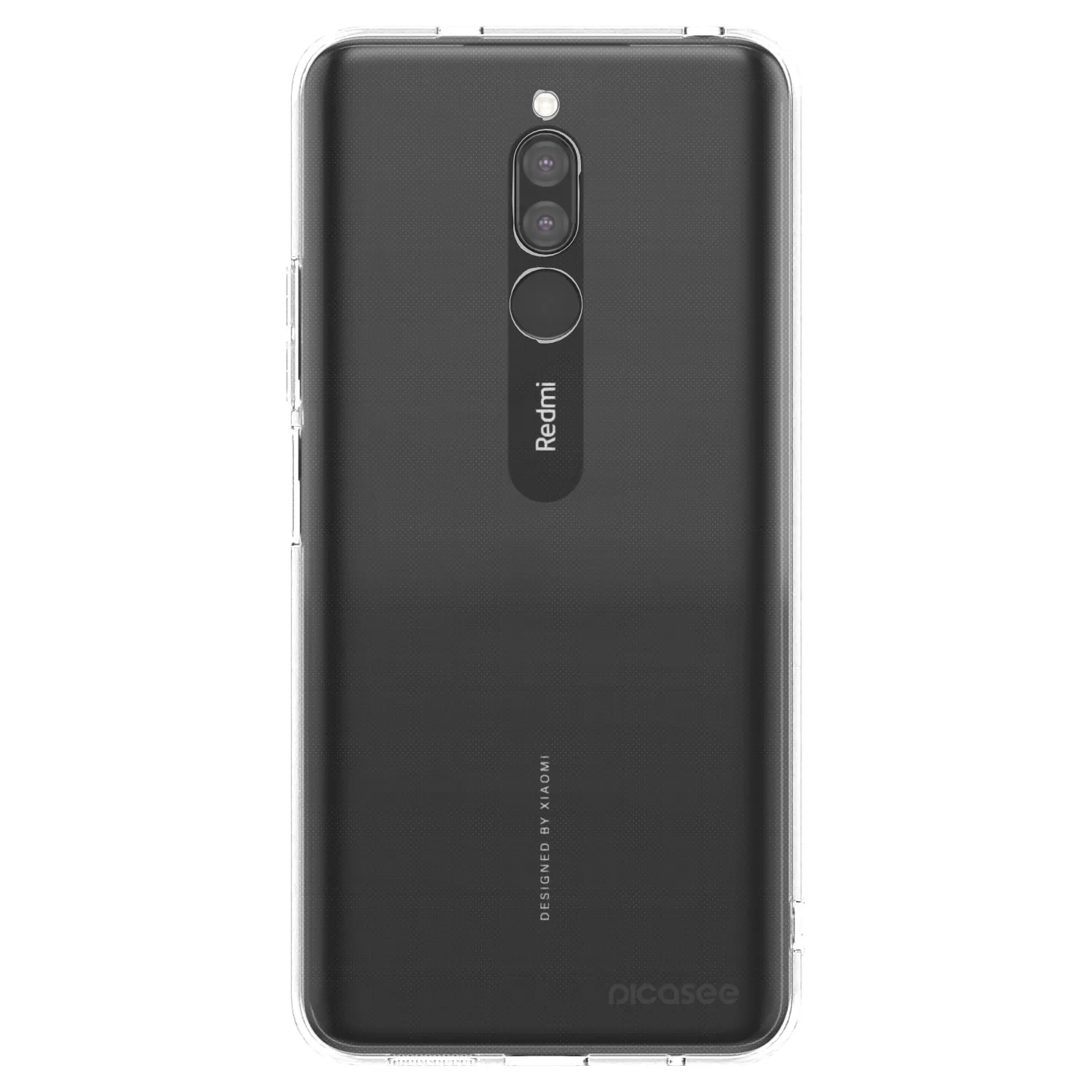 Picasee διαφανής θήκη σιλικόνης Xiaomi Redmi 8 - Clear