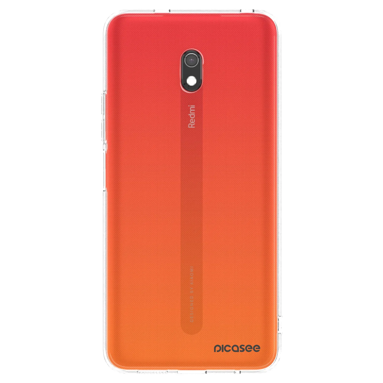 Picasee διαφανής θήκη σιλικόνης Xiaomi Redmi 8A - Clear