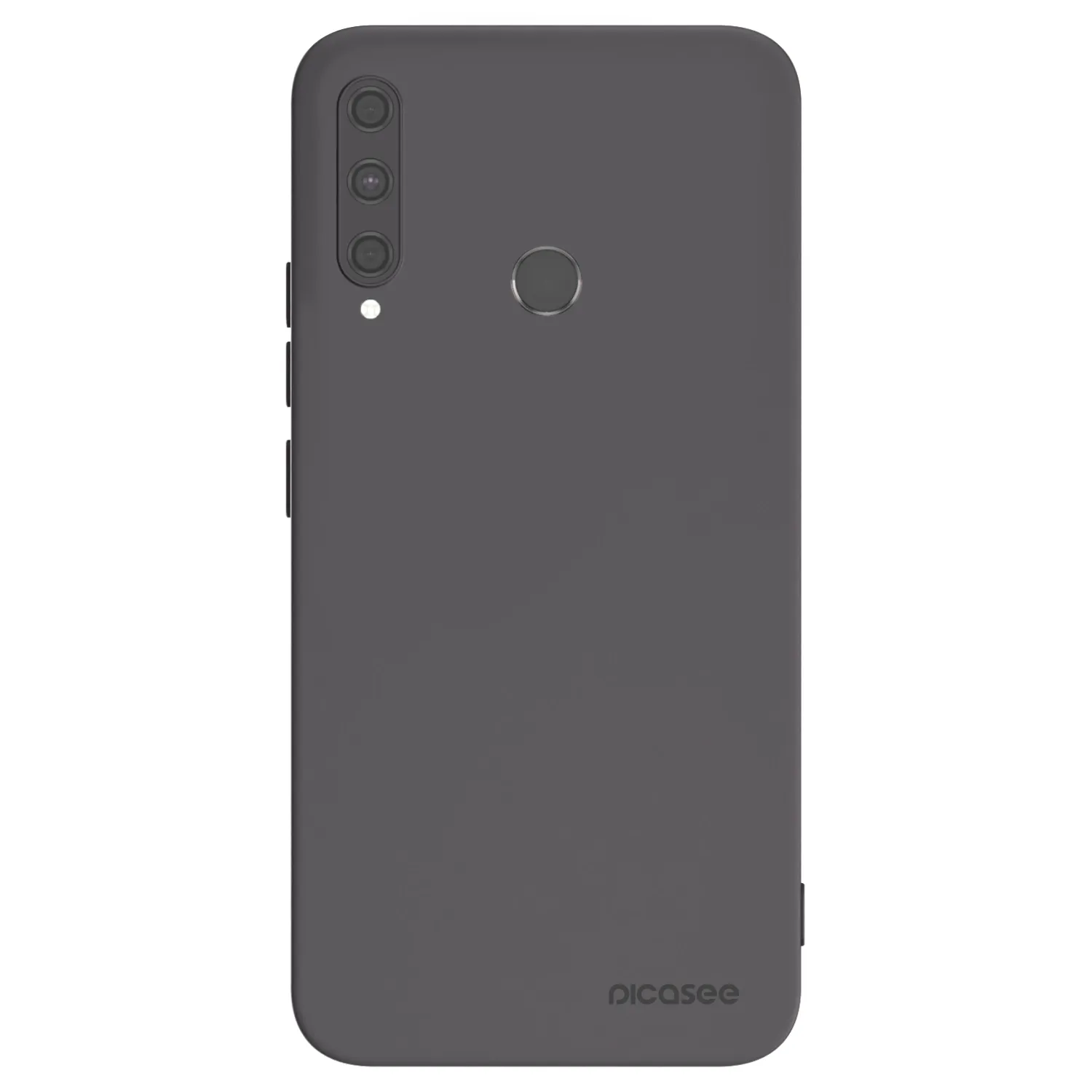 Picasee Μαύρη θήκη σιλικόνης για Huawei P40 Lite E - Clear