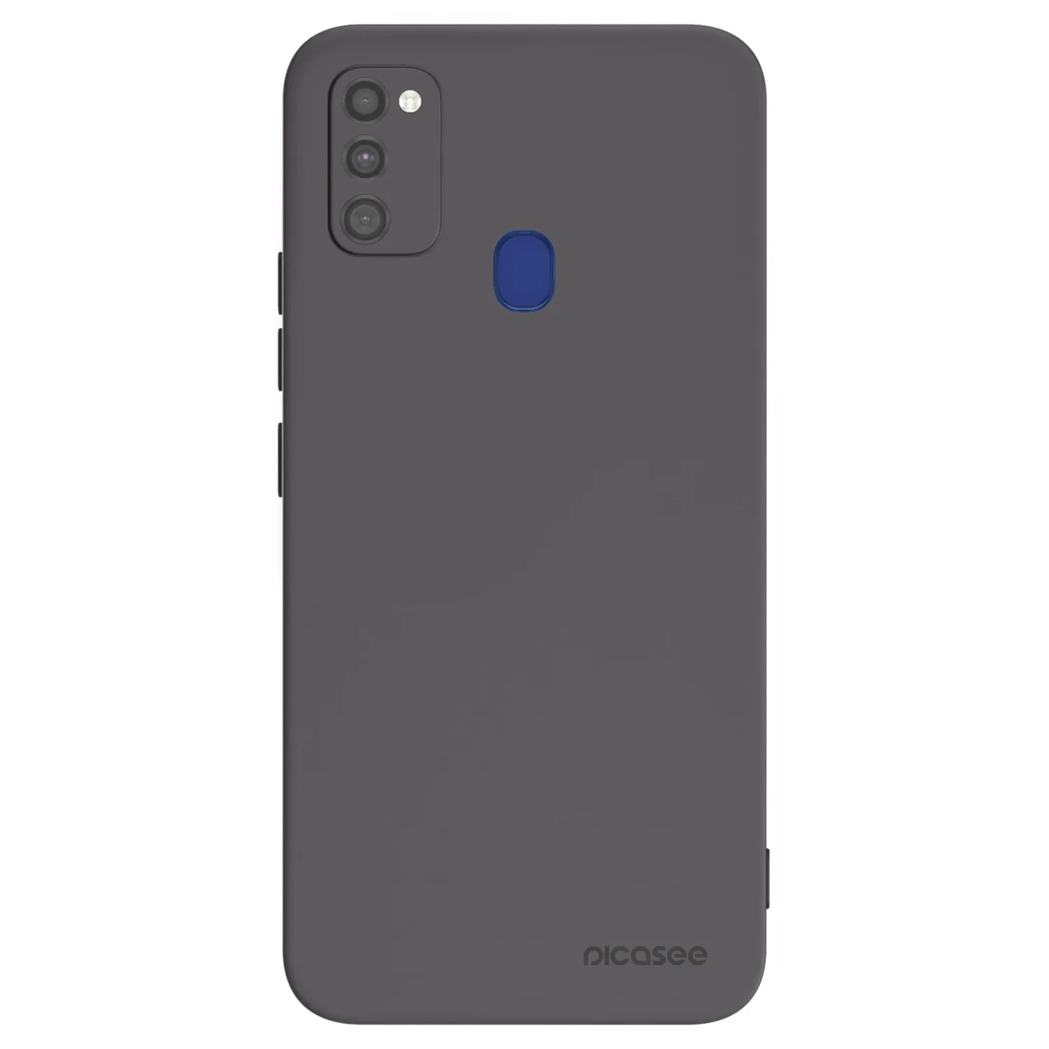 Picasee Μαύρη θήκη σιλικόνης για Samsung Galaxy M21 M215F - Clear