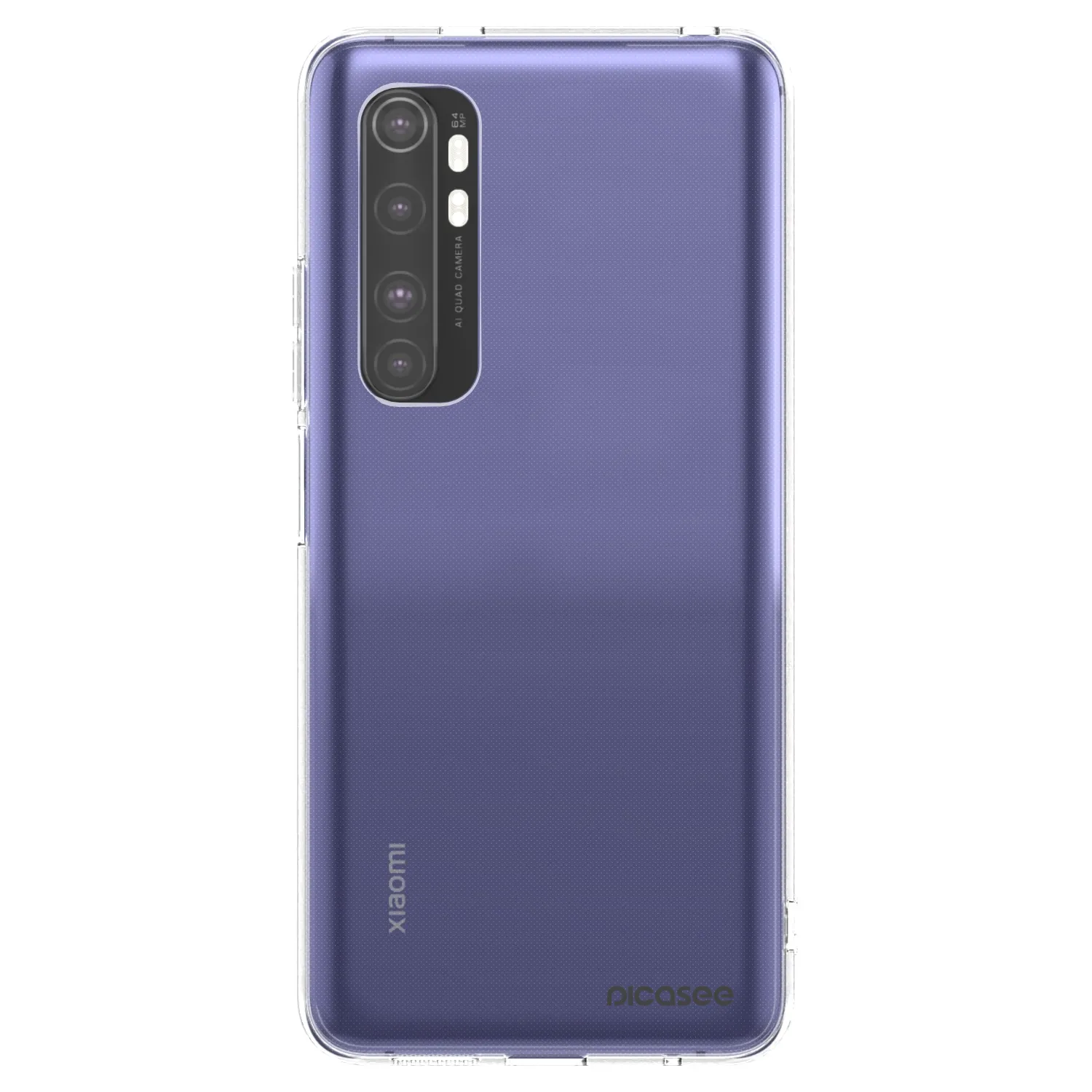 Picasee διαφανής θήκη σιλικόνης Xiaomi Mi Note 10 Lite - Clear