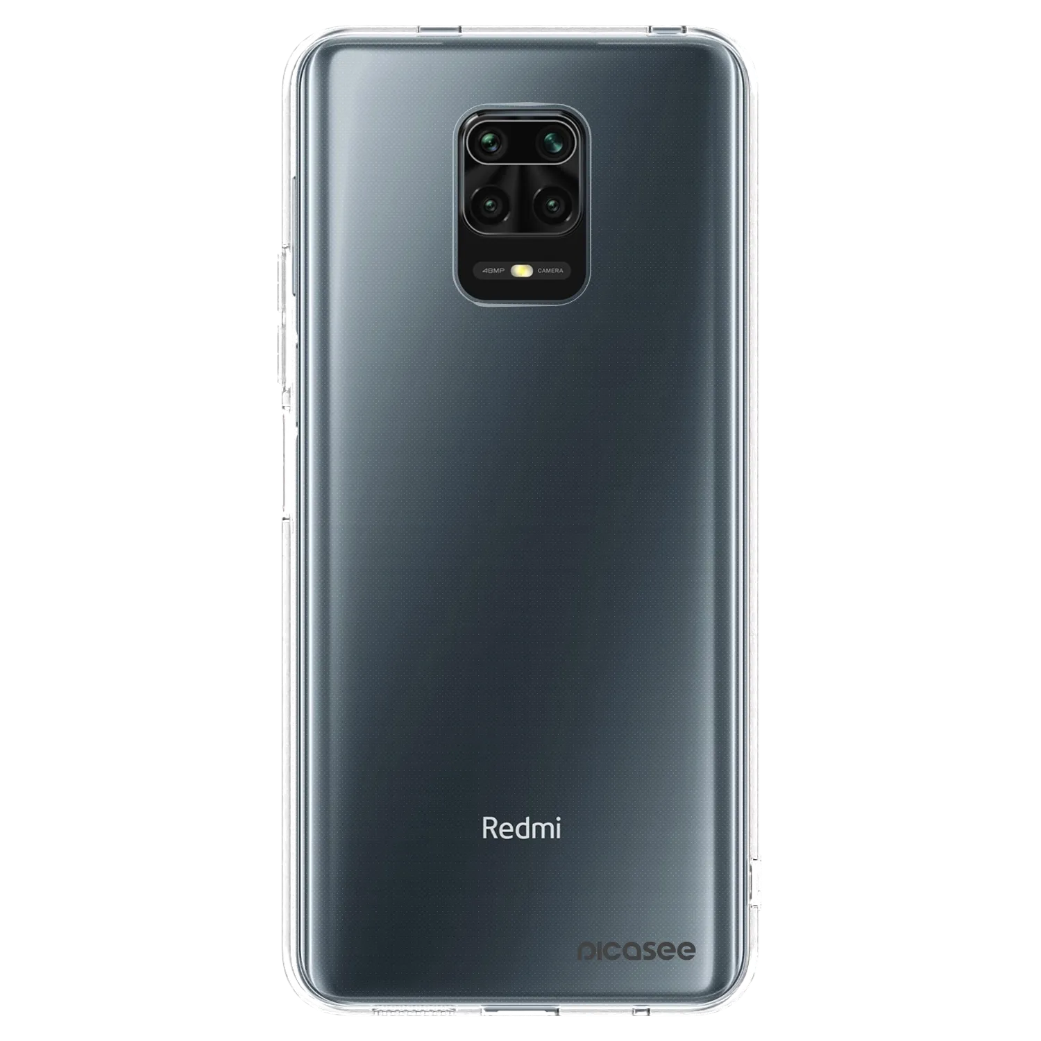 Picasee διαφανής θήκη σιλικόνης Xiaomi Redmi Note 9S - Clear