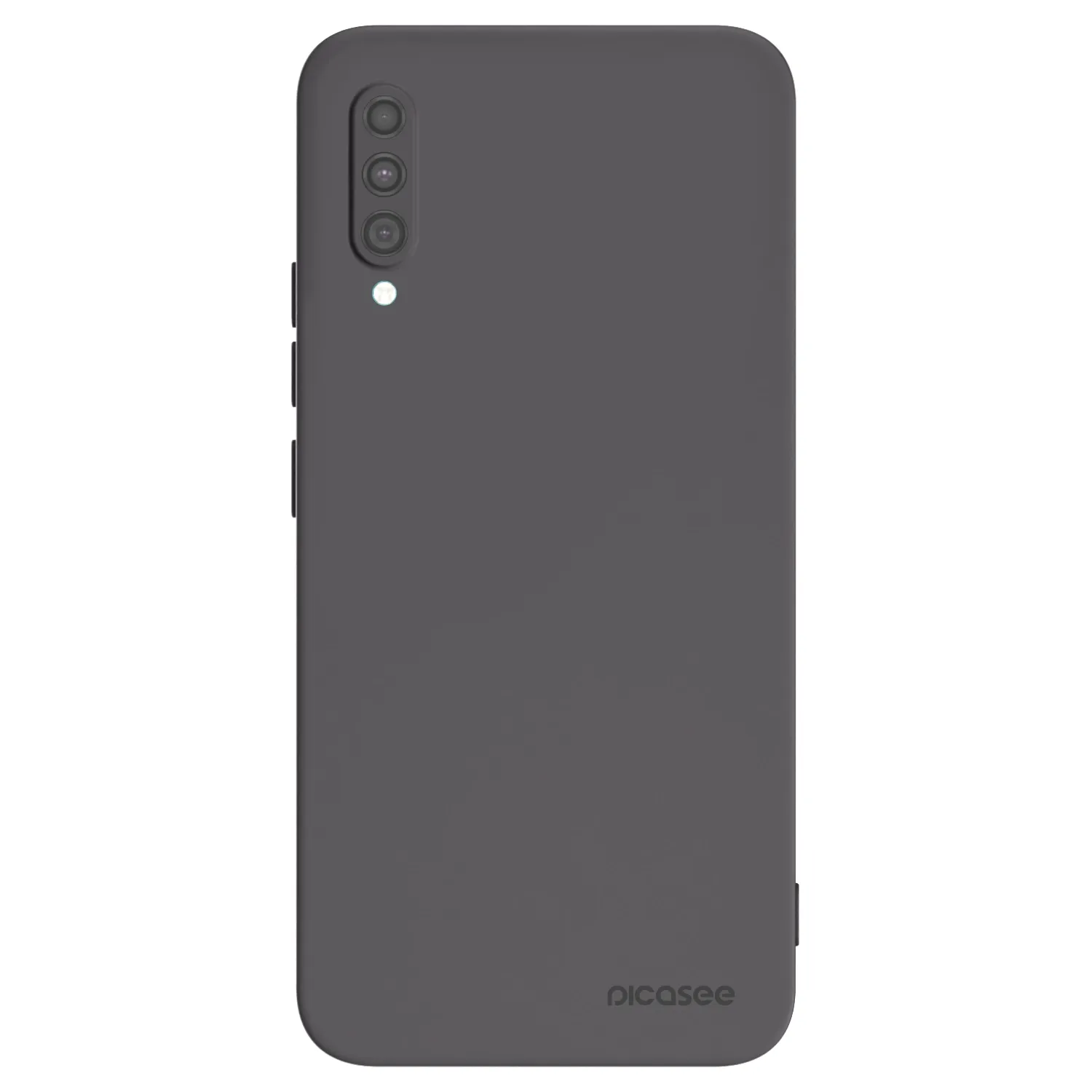 Picasee Μαύρη θήκη σιλικόνης για Samsung Galaxy A30s A307F - Clear