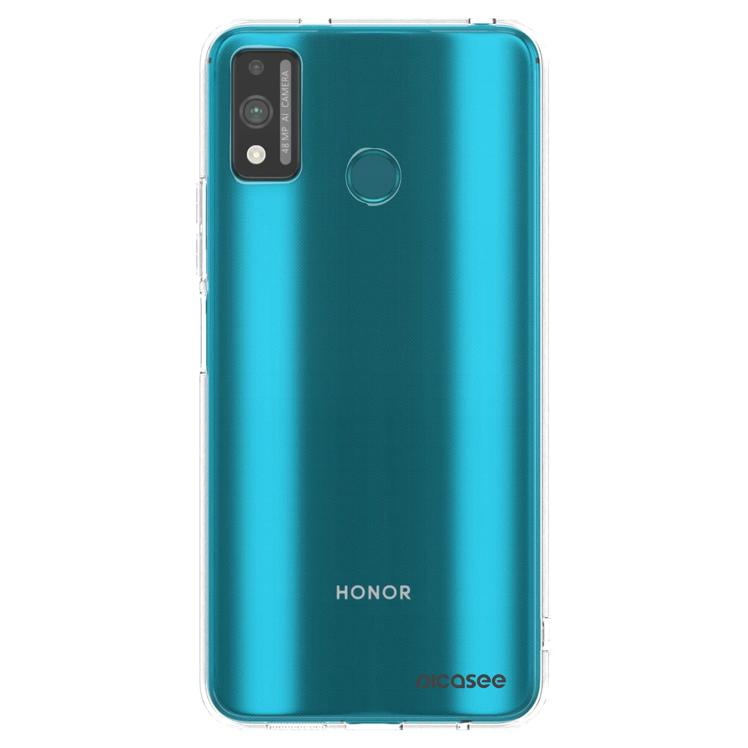 Picasee διαφανής θήκη σιλικόνης Honor 9X Lite - Clear