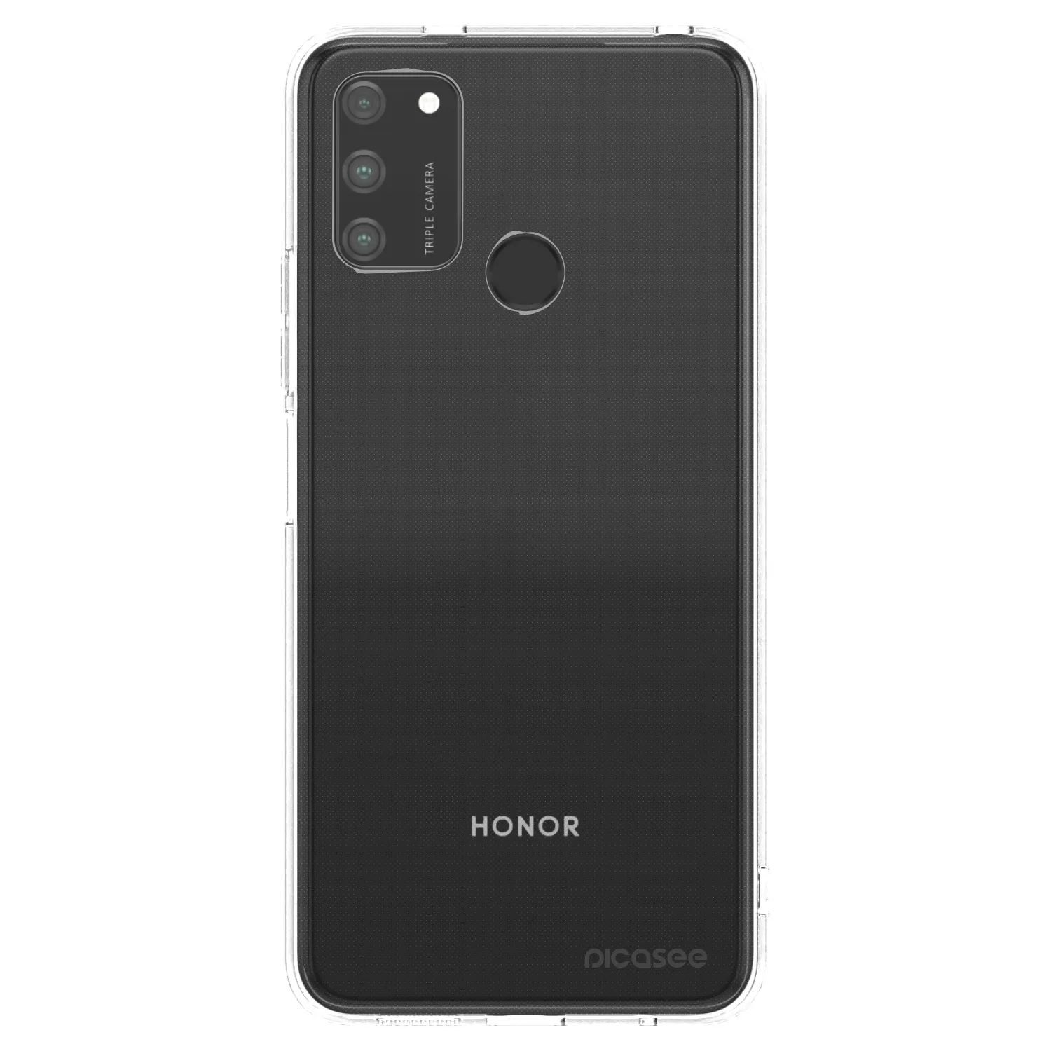 Picasee διαφανής θήκη σιλικόνης Honor 9A - Clear