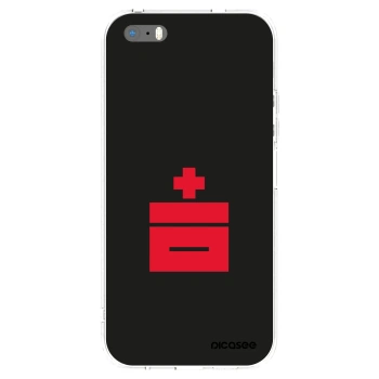 Picasee διαφανής θήκη σιλικόνης Apple iPhone 5/5S/SE - Le Plastenciaga