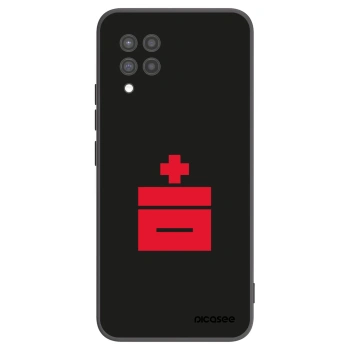 Picasee Μαύρη θήκη σιλικόνης για Samsung Galaxy A42 A426B - Le Plastenciaga
