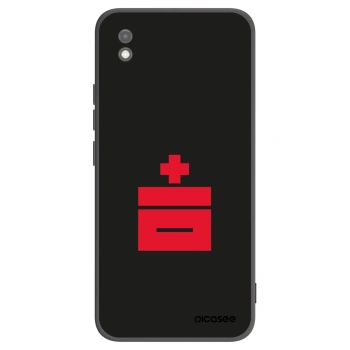 Picasee Μαύρη θήκη σιλικόνης για Xiaomi Redmi 9AT - Le Plastenciaga