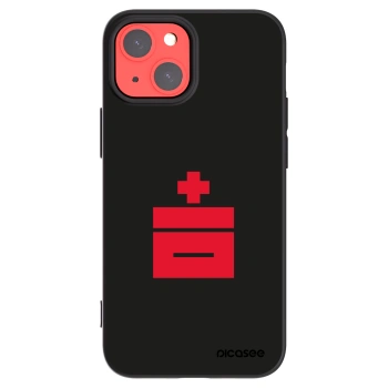 Picasee Μαύρη θήκη σιλικόνης για Apple iPhone 13 mini - Le Plastenciaga