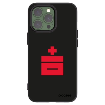 Picasee Μαύρη θήκη σιλικόνης για Apple iPhone 13 Pro - Le Plastenciaga