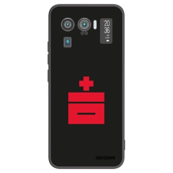 Picasee Μαύρη θήκη σιλικόνης για Xiaomi Mi 11 Ultra - Le Plastenciaga