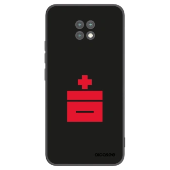 Picasee Μαύρη θήκη σιλικόνης για Xiaomi Redmi Note 9T - Le Plastenciaga