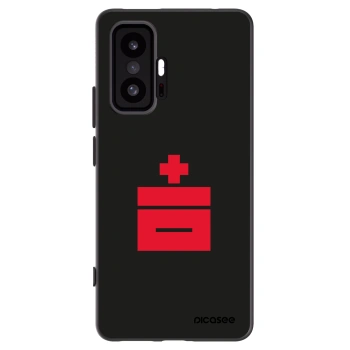 Picasee Μαύρη θήκη σιλικόνης για Xiaomi 11T - Le Plastenciaga