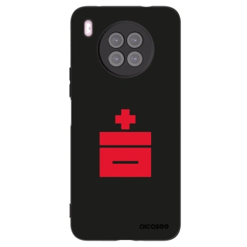 Picasee Μαύρη θήκη σιλικόνης για Huawei Nova 8i - Le Plastenciaga