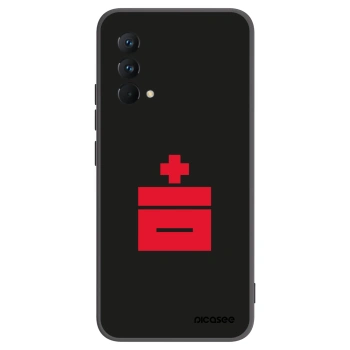 Picasee Μαύρη θήκη σιλικόνης για Realme GT Master Edition 5G - Le Plastenciaga