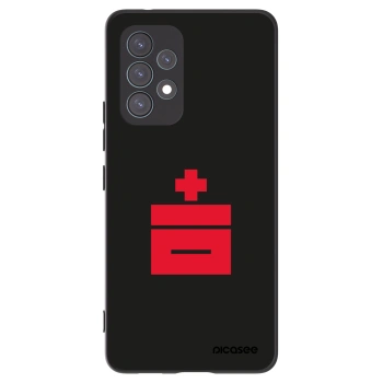 Picasee Μαύρη θήκη σιλικόνης για Samsung Galaxy A53 5G A536 - Le Plastenciaga