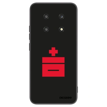 Picasee Μαύρη θήκη σιλικόνης για Honor Magic4 Lite 5G - Le Plastenciaga