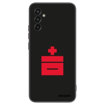 Picasee Μαύρη θήκη σιλικόνης για Samsung Galaxy M13 M135F - Le Plastenciaga