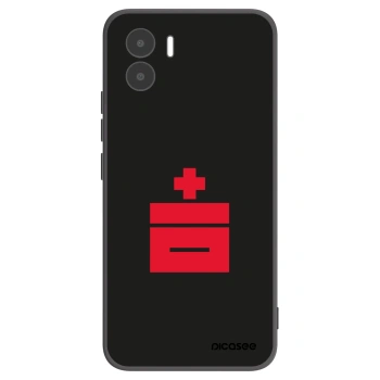 Picasee Μαύρη θήκη σιλικόνης για Xiaomi Redmi A1 - Le Plastenciaga