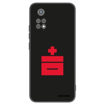 Picasee Μαύρη θήκη σιλικόνης για Xiaomi Redmi Note 11S 5G - Le Plastenciaga