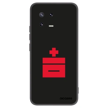 Picasee Μαύρη θήκη σιλικόνης για Xiaomi 13 Pro - Le Plastenciaga