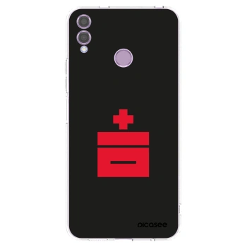 Picasee διαφανής θήκη σιλικόνης Honor 8X - Le Plastenciaga