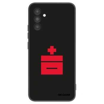 Picasee Μαύρη θήκη σιλικόνης για Samsung Galaxy A04s A047F - Le Plastenciaga