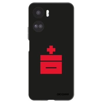 Picasee Μαύρη θήκη σιλικόνης για Honor 90 Lite 5G - Le Plastenciaga