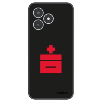 Picasee Μαύρη θήκη σιλικόνης για Realme C53 - Le Plastenciaga