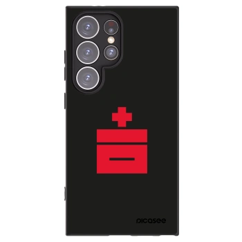 Picasee Μαύρη θήκη σιλικόνης για Samsung Galaxy S24 Ultra S928B 5G - Le Plastenciaga