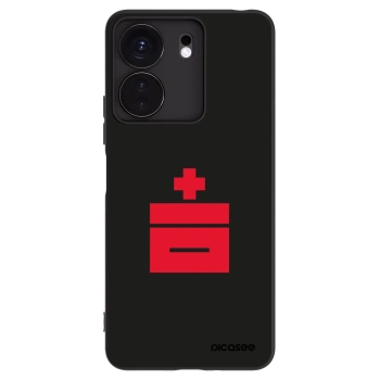 Picasee Μαύρη θήκη σιλικόνης για Xiaomi Redmi 13C 4G - Le Plastenciaga