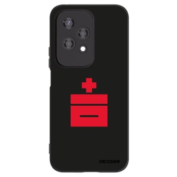Picasee Μαύρη θήκη σιλικόνης για Honor 200 Lite - Le Plastenciaga