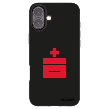 Picasee Μαύρη θήκη σιλικόνης για Apple iPhone 16 Plus - Le Plastenciaga