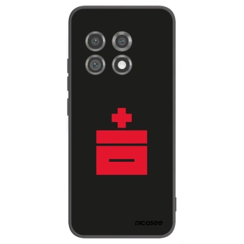 Picasee Μαύρη θήκη σιλικόνης για OnePlus 11 5G - Le Plastenciaga