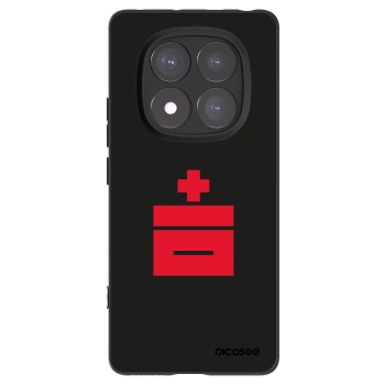 Picasee Μαύρη θήκη σιλικόνης για Xiaomi Redmi Note 14 Pro 5G - Le Plastenciaga