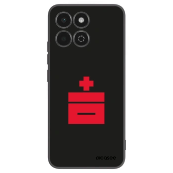 Picasee Μαύρη θήκη σιλικόνης για Honor 200 Smart 5G - Le Plastenciaga