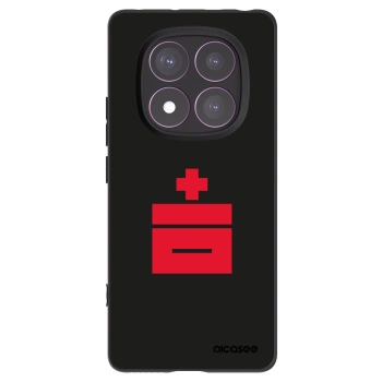 Picasee Μαύρη θήκη σιλικόνης για Xiaomi Redmi Note 14 Pro 4G - Le Plastenciaga