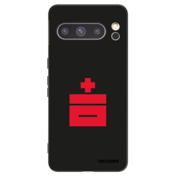 Picasee Μαύρη θήκη σιλικόνης για Google Pixel 8 Pro - Le Plastenciaga