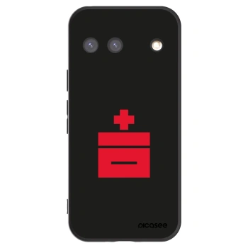 Picasee Μαύρη θήκη σιλικόνης για Google Pixel 9 - Le Plastenciaga