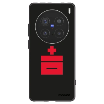 Picasee Μαύρη θήκη σιλικόνης για Vivo X200 Pro - Le Plastenciaga
