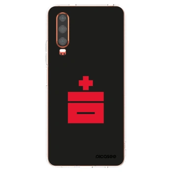 Picasee διαφανής θήκη σιλικόνης Huawei P30 - Le Plastenciaga