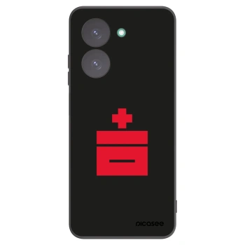 Picasee Μαύρη θήκη σιλικόνης για Xiaomi Redmi A5 - Le Plastenciaga