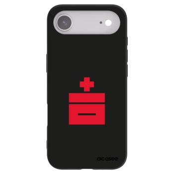Picasee Μαύρη θήκη σιλικόνης για Apple iPhone Air - Le Plastenciaga