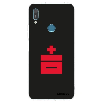 Picasee διαφανής θήκη σιλικόνης Huawei Y6 2019 - Le Plastenciaga