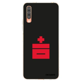 Picasee διαφανής θήκη σιλικόνης Samsung Galaxy A70 A705F - Le Plastenciaga